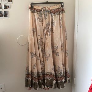 Multi colored skirt